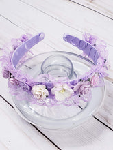 Load image into Gallery viewer, Floral Wrapped Headband