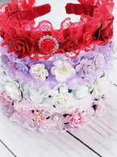 Load image into Gallery viewer, Floral Wrapped Headband