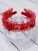 Load image into Gallery viewer, Floral Wrapped Headband