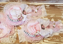 Load image into Gallery viewer, Personalized baby pink and white bloom

